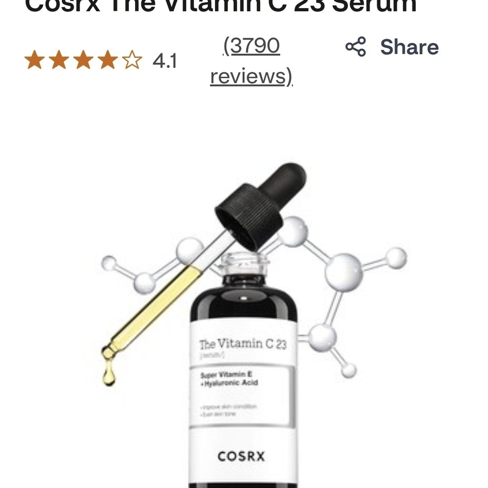 COSRX Vitamin C 23 Serum with Black Dropper
